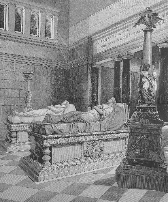 Framed Print : Interior of the Mausoleum of Charlottenburg Framed Print : Interior of the Mausoleum of Charlottenburg