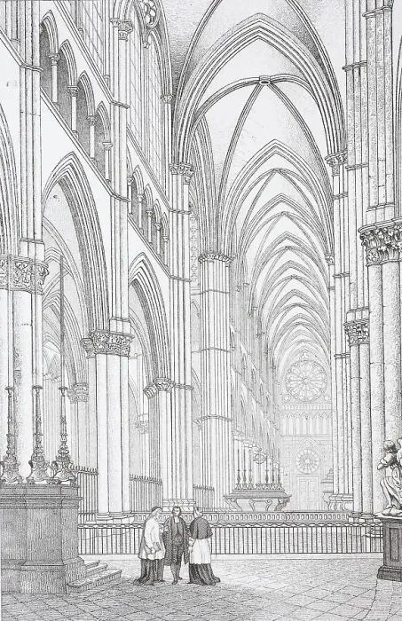 Framed Print : Interior of Reims Cathedral, France Framed Print : Interior of Reims Cathedral, France