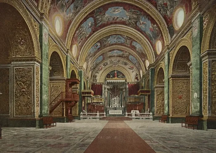 Framed Print : Interior, St. John's Co-Cathedral Framed Print : Interior, St. John's Co-Cathedral