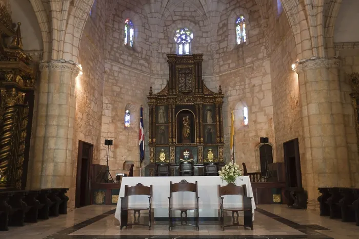 Framed Print : Interior view of the Cathedral of Santa Maria la Menor Framed Print : Interior view of the Cathedral of Santa Maria la Menor