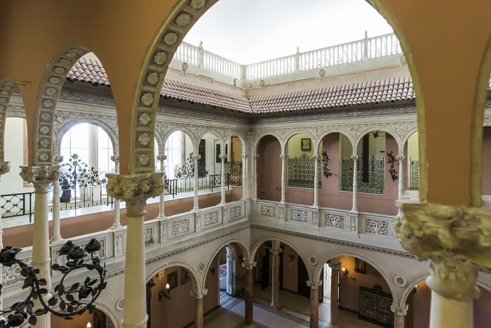 Framed Print : Interior view, Villa Ephrussi de Rothschild