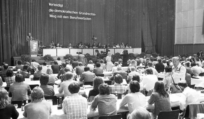 Framed Print : International Conference on the Berufsverboten on 29