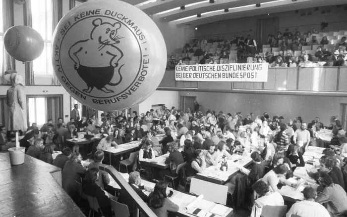 Framed Print : International Conference on the Radical Decree (Berufsverbote) on 21 Framed Print : International Conference on the Radical Decree (Berufsverbote) on 21
