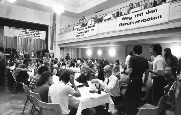 Framed Print : The International Conference of the Victims of the Radical Decree