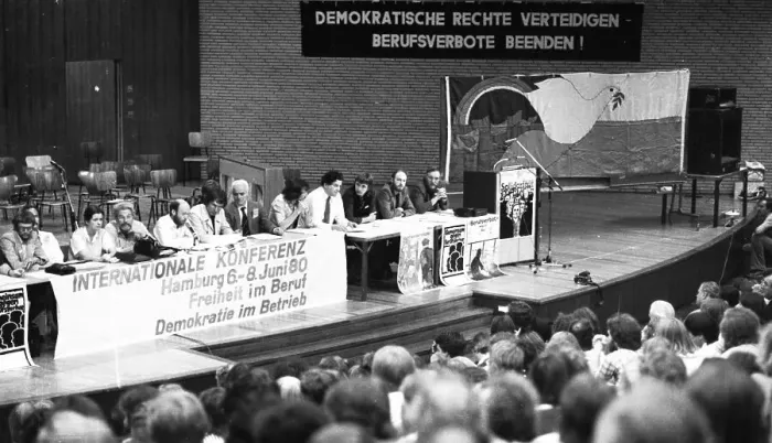 Framed Print : The International Conference of the Victims of the Radical Decree