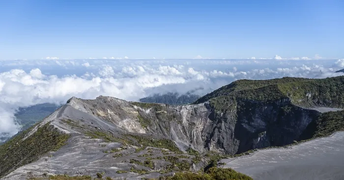 Framed Print : Irazu Volcano, Irazu Volcano National Park