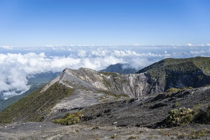 Framed Print : Irazu Volcano, Irazu Volcano National Park