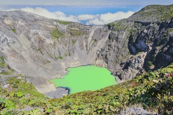 Framed Print : Irazu volcano, Irazu Volcano National Park