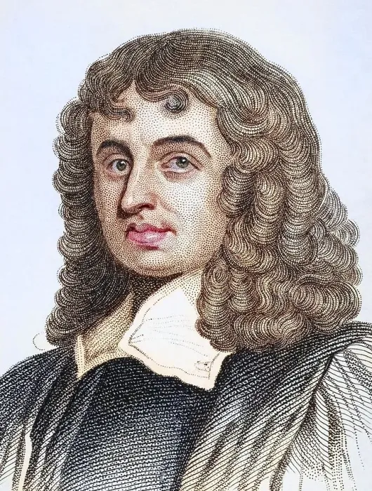 Framed Print : Isaac Barrow, 1630-1677, English classical philologist Framed Print : Isaac Barrow, 1630-1677, English classical philologist