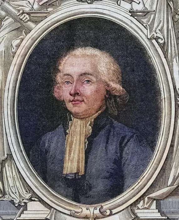 Framed Print : Isaac Rene Guy Le Chapelier (born 12 June 1754 in Rennes)