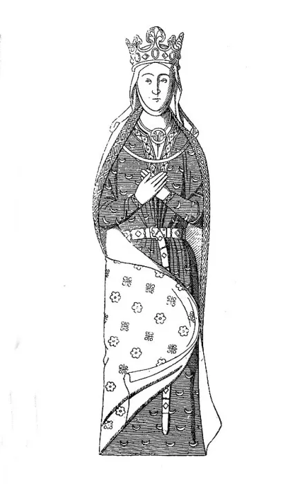 Framed Print : Isabella of Angouleme, born around 1188