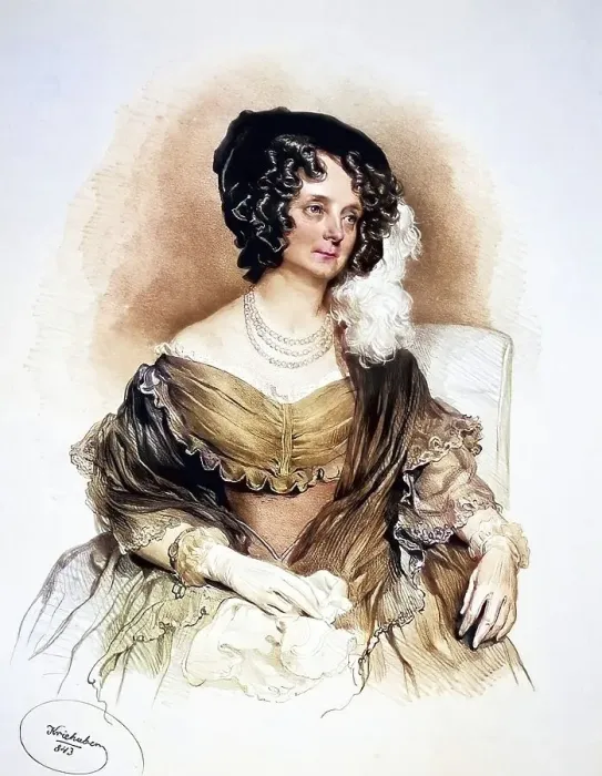 Framed Print : Isabella Countess Goess, nee Countess Tuerheim (1784-1855)