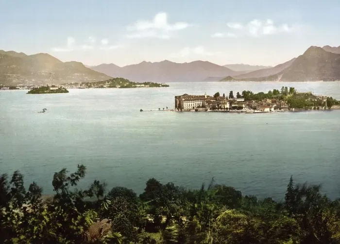 Framed Print : Isola Madre, Lago Maggiore, Italy