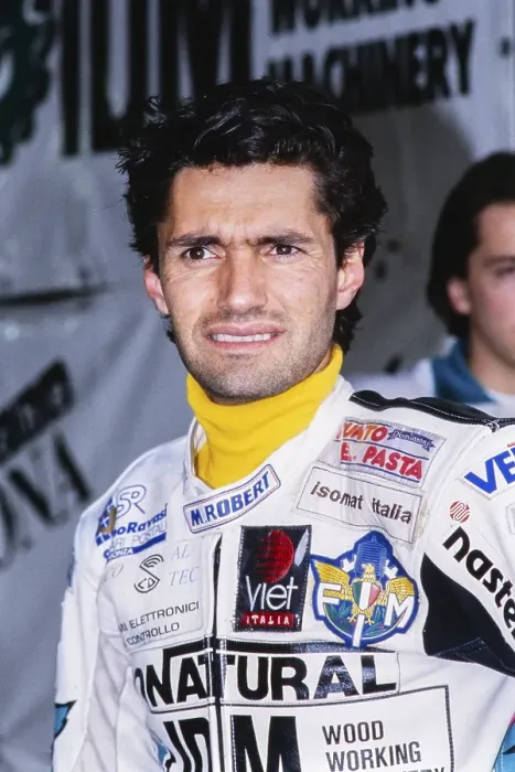 Framed Print : The Italian Ezio Gianola, portrait, 125 cc, Motorcycle World Championship 1992, GP of Germany at the Hockenheimring on 14 June 1992 Framed Print : The Italian Ezio Gianola, portrait, 125 cc, Motorcycle World Championship 1992, GP of Germany at the Hockenheimring on 14 June 1992