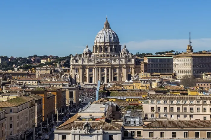 Framed Print : Italy, Rome, St Peter's Basilica Framed Print : Italy, Rome, St Peter's Basilica