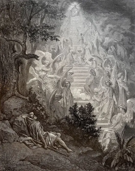 Framed Print : Jacob's Dream, Old Testament