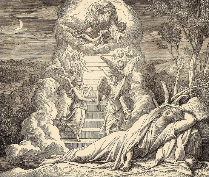 Framed Print : Jacob's Dream, Old Testament