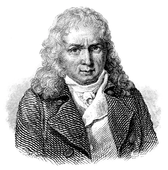 Framed Print : Jacques-Henri Bernardin de Saint-Pierre or Bernardin de St