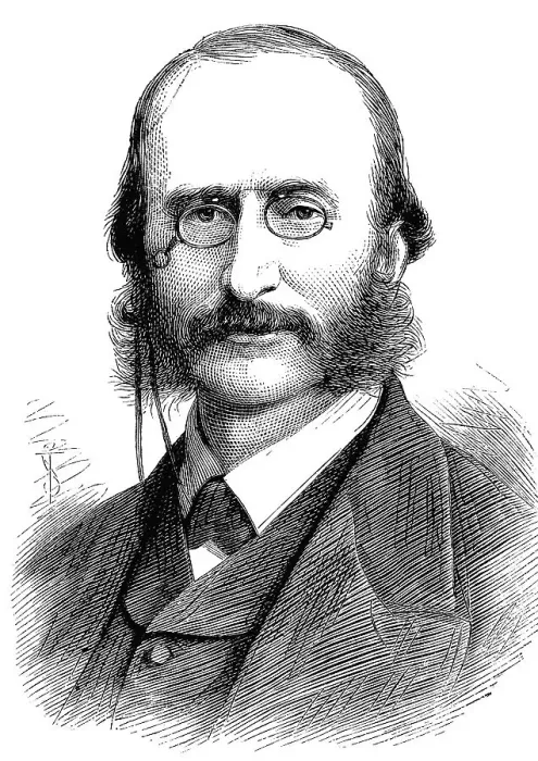 Framed Print : Jacques Offenbach, 1819 - 1880