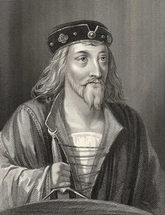 Framed Print : Jakob I. 1394 - 1437, Koenig von Schottland Framed Print : Jakob I. 1394 - 1437, Koenig von Schottland