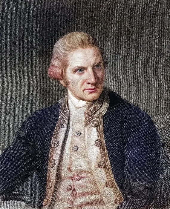 Framed Print : James Cook 1728-1779, British naval commander