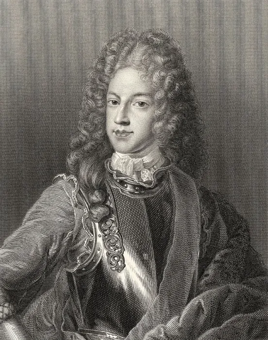 Framed Print : James Francis Edward, Prince of Wales