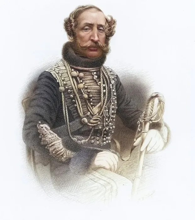 Framed Print : James Thomas Brudenell, seventh Earl of Cardigan (1797-1868)