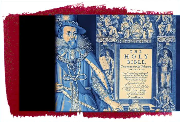 Framed Print : James VI and I, James Charles Stuart, 1566 - 1625, King of England, Scotland and Ireland, Frontispiece to the King James Bible, 1611, digitally edited Framed Print : James VI and I, James Charles Stuart, 1566 - 1625, King of England, Scotland and Ireland, Frontispiece to the King James Bible, 1611, digitally edited