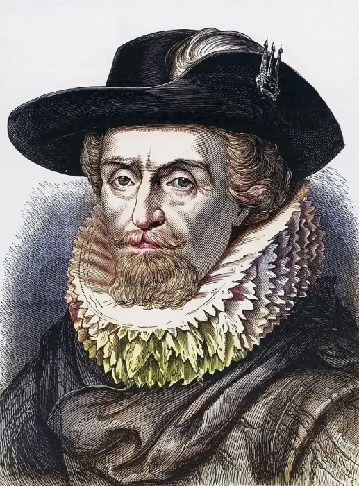 Framed Print : James VI of Scotland from 1567 and James I of England and Ireland from 1603 (1566-1625)