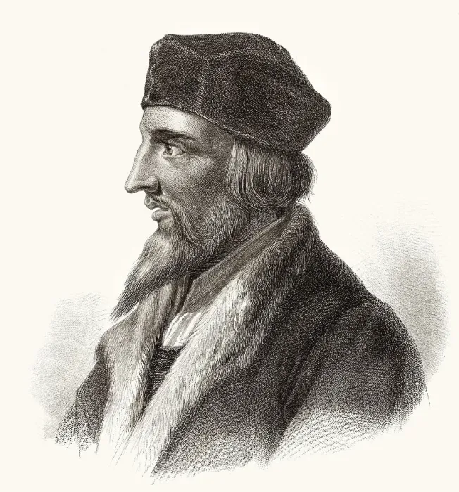 Framed Print : Jan Hus or Johannes Huss, ca. 1369 Framed Print : Jan Hus or Johannes Huss, ca. 1369
