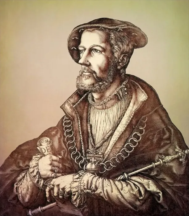 Framed Print : Jan van Leiden, or Jan Beuckelszoon oder Beukelszoon