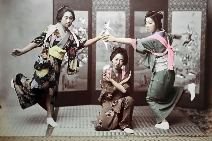 Framed Print : Japanese dance, Japan, Asia Framed Print : Japanese dance, Japan, Asia