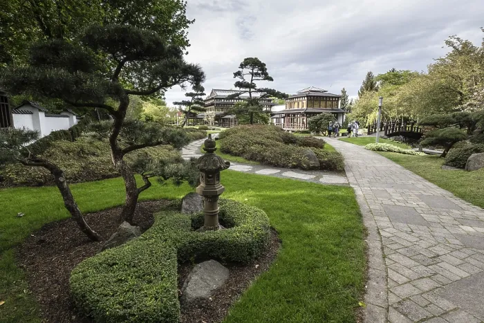 Framed Print : Japanese Garden, Bad Langensalza