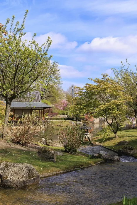 Framed Print : Japanese garden in Hasselt Flemisch region in Belgium Framed Print : Japanese garden in Hasselt Flemisch region in Belgium