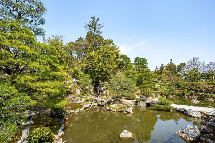 Framed Print : Japanese Garden with Pond, North Garden Framed Print : Japanese Garden with Pond, North Garden