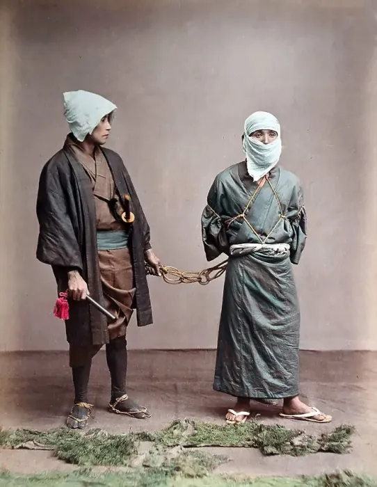 Framed Print : Japanese prisoner, Japan, Asia