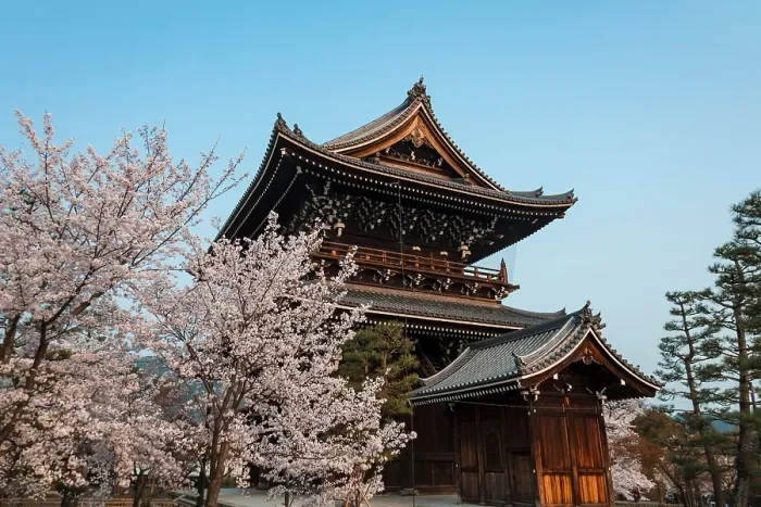 Framed Print : Japanese Temple, Tor Sanmon, Konkai-Komyoji Temple