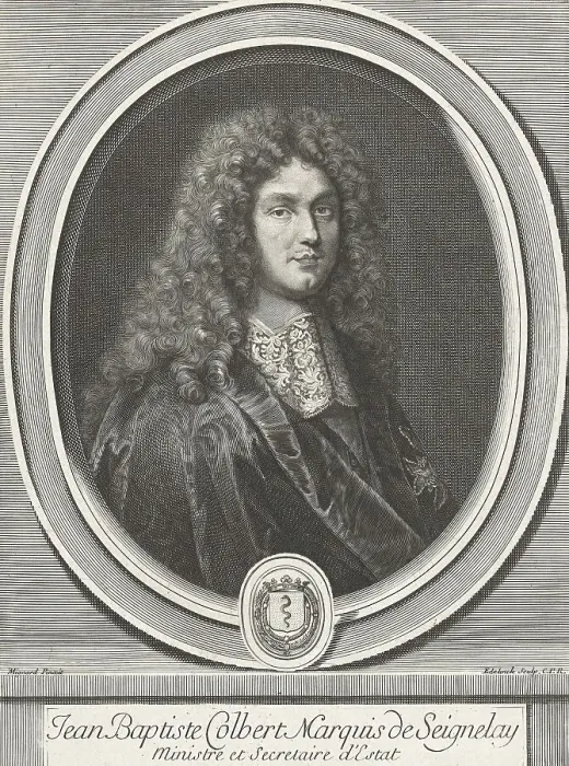 Framed Print : Jean-Baptiste Colbert