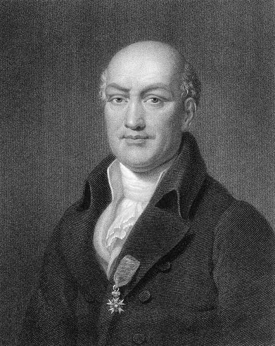 Framed Print : Jean Baptiste Joseph, chevalier Delambre