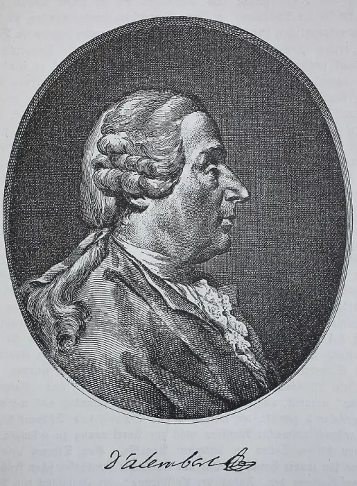 Framed Print : Jean-Baptiste le Rond, called D'Alembert