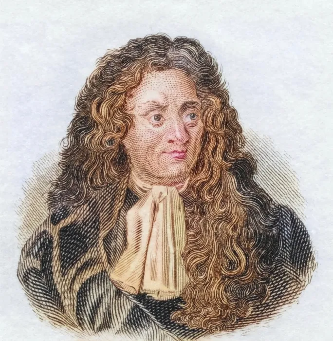 Framed Print : Jean de La Fontaine, (born 8 July 1621)