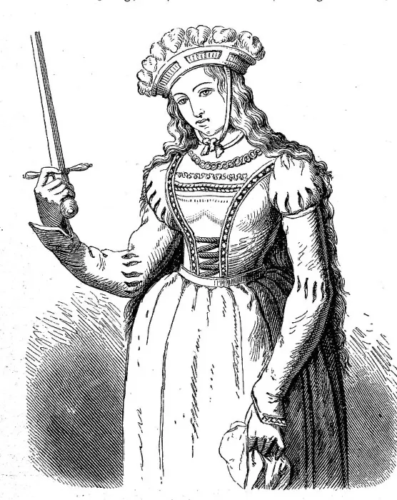Framed Print : Jeanne d'Arc (* presumably 1412)