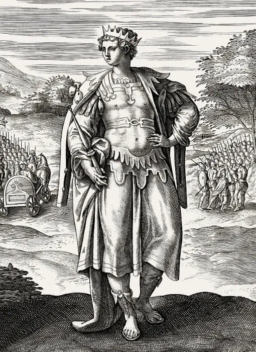 Framed Print : Jeconiah, also Iechonias, Jechonias