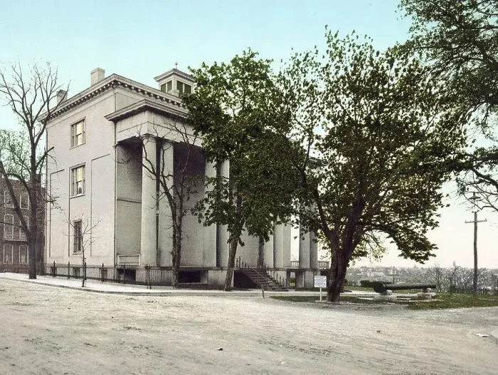 Framed Print : The Jefferson Davis mansion, Richmond