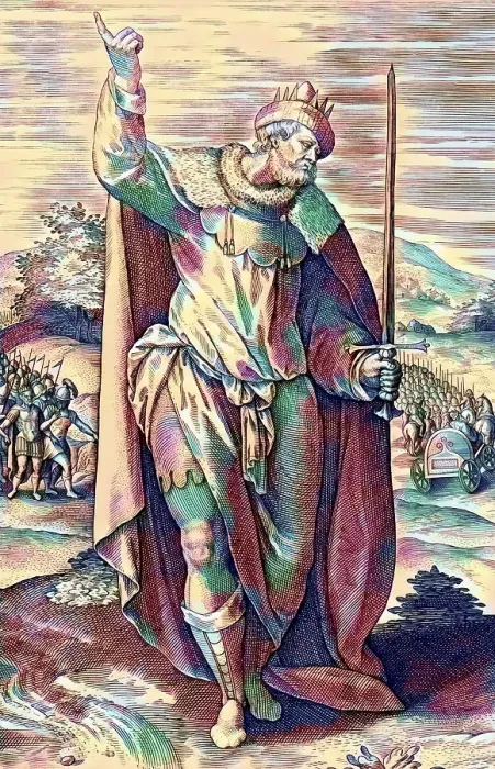 Framed Print : Jehoiakim, Jehoikim or Jojakim
