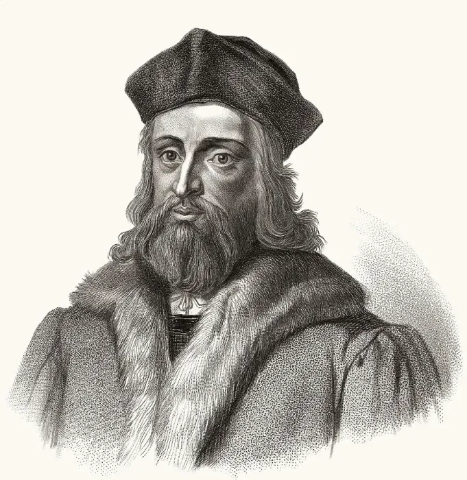 Framed Print : Jerome of Prague, Hieronymus von Prague Framed Print : Jerome of Prague, Hieronymus von Prague