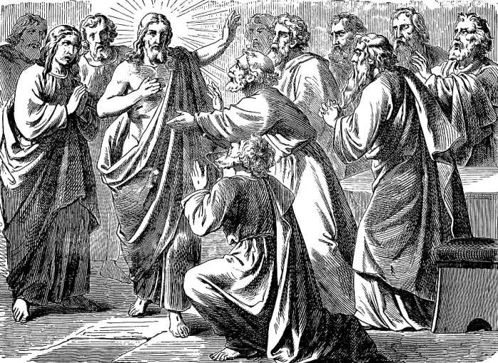 Framed Print : Jesus Christ, Son of God, and Thomas Framed Print : Jesus Christ, Son of God, and Thomas