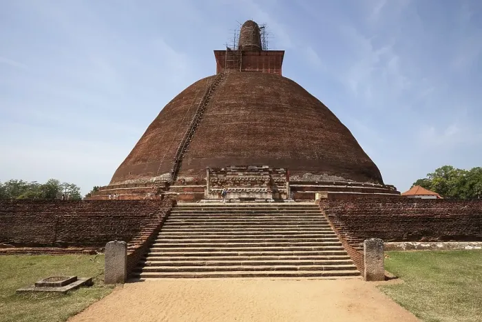 Framed Print : Jetavanaramaya, stupa, Sacred City of Anuradhapura