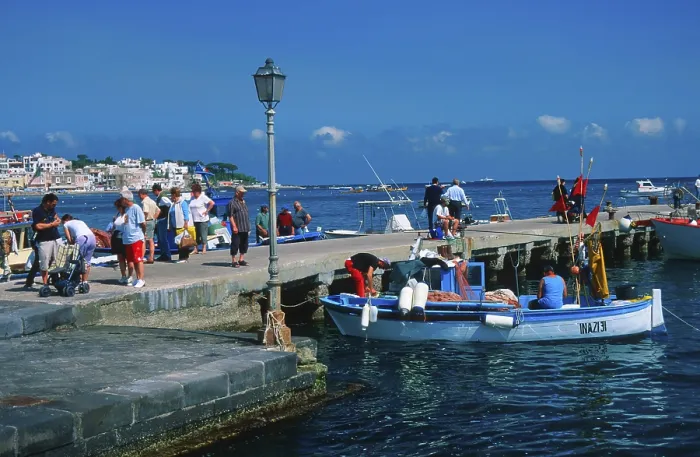 Framed Print : Jetty, Ponte, Ischia, Gulf of Naples Framed Print : Jetty, Ponte, Ischia, Gulf of Naples