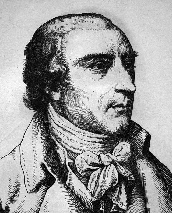 Framed Print : Joachim Heinrich Campe, 1746 - 1818